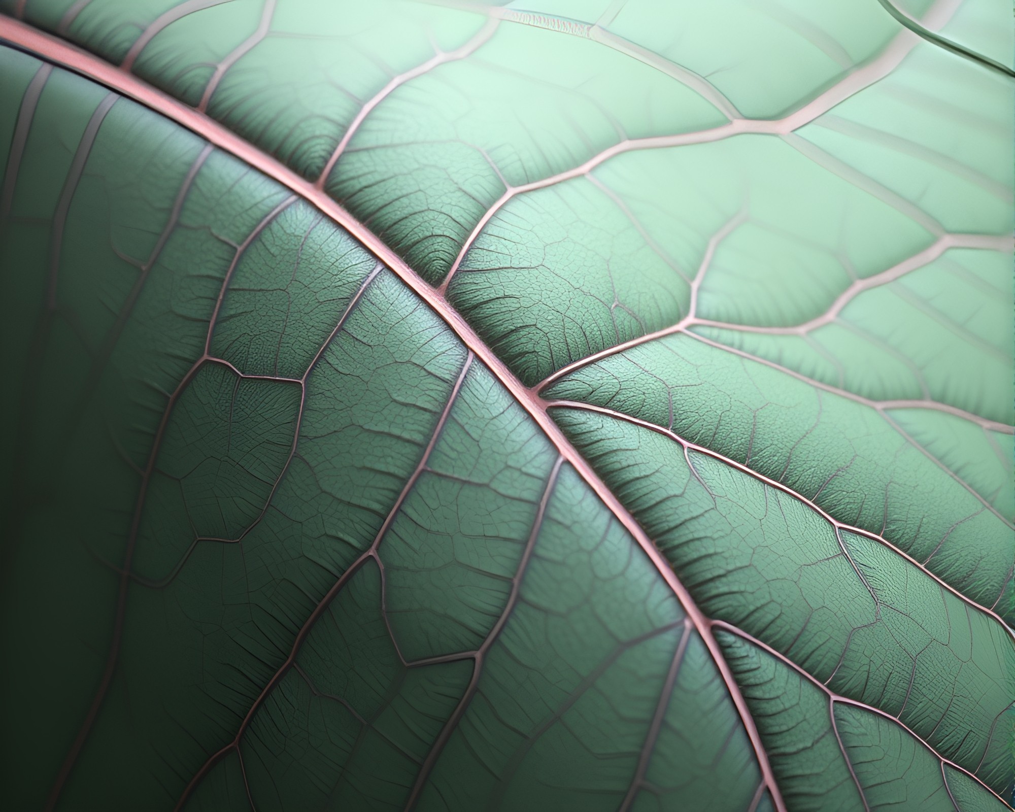 Leviathan Vein Network: Low-Poly 3D Render – free AI stock image