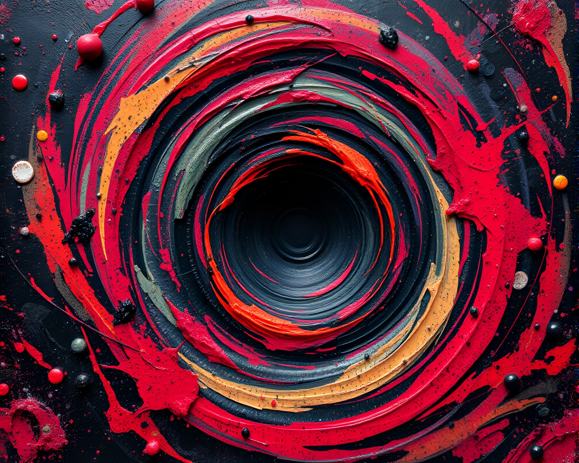 Ethereal Gothic Vortex in 3D – free AI stock image