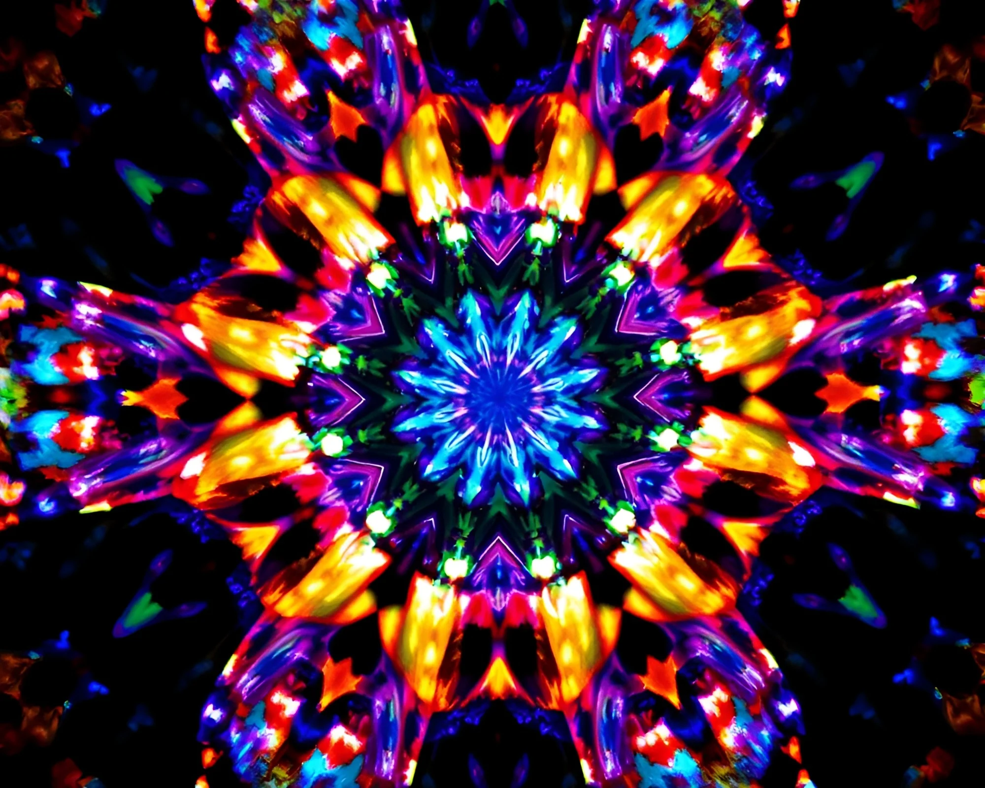 Ultraviolet Tower in Kaleidoscope Fragmentation