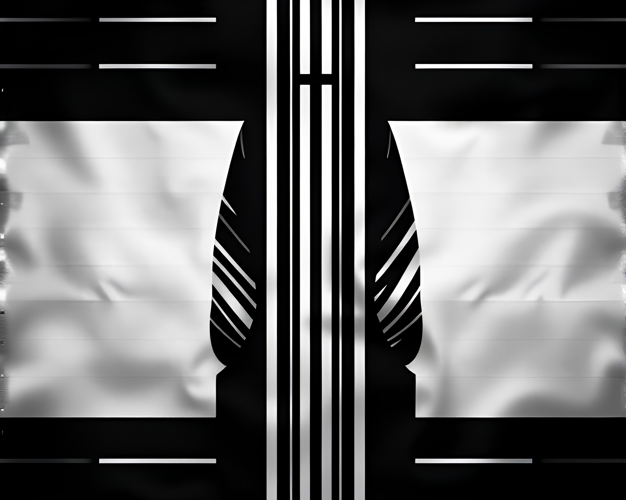 Silk Kimono Noir Concept Art Composition – free AI stock image
