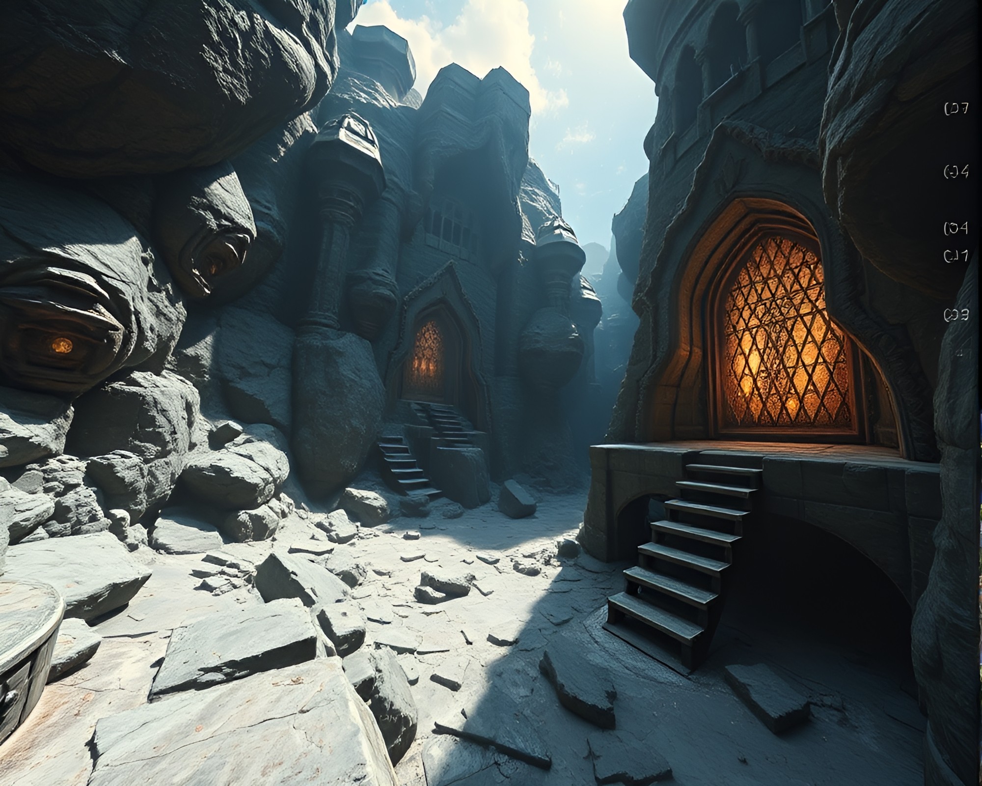 Enchanted Necromancer’s Dream Realm – free AI stock image