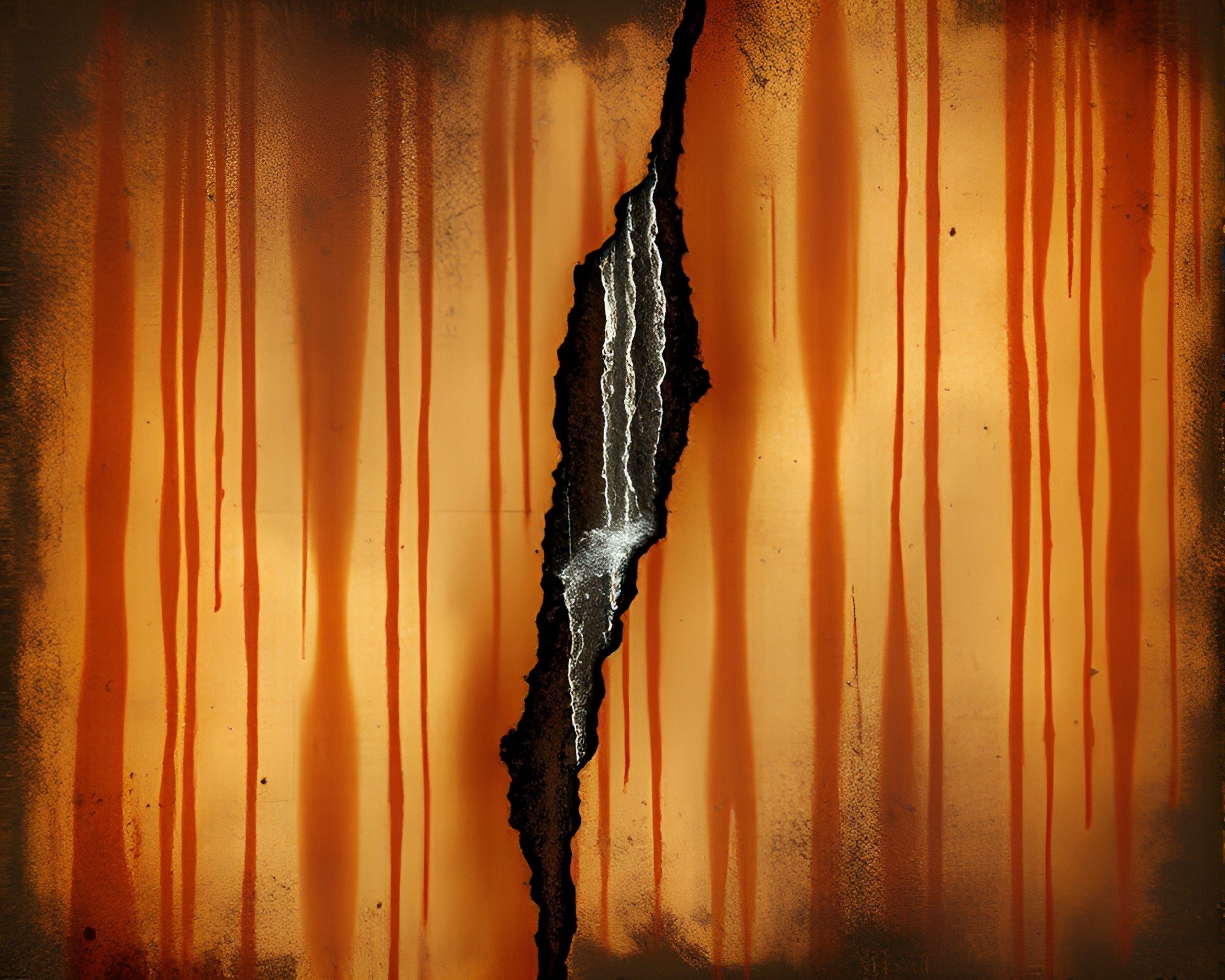 Rustic Waterfall Voxel Art with Split Toning – free AI stock image