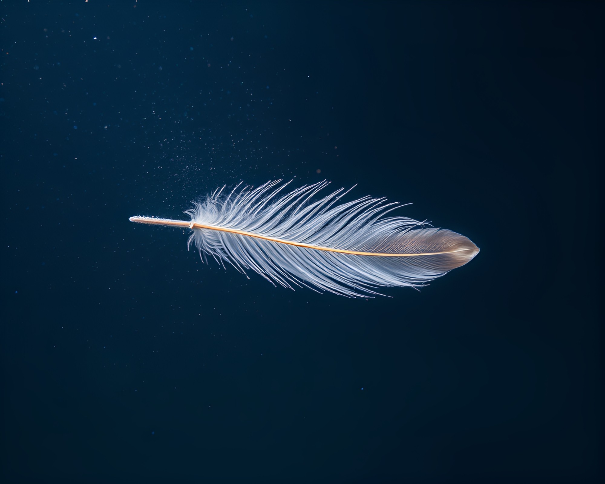 Feather Dusting Submarine in Stardust Shimmer – free AI stock image