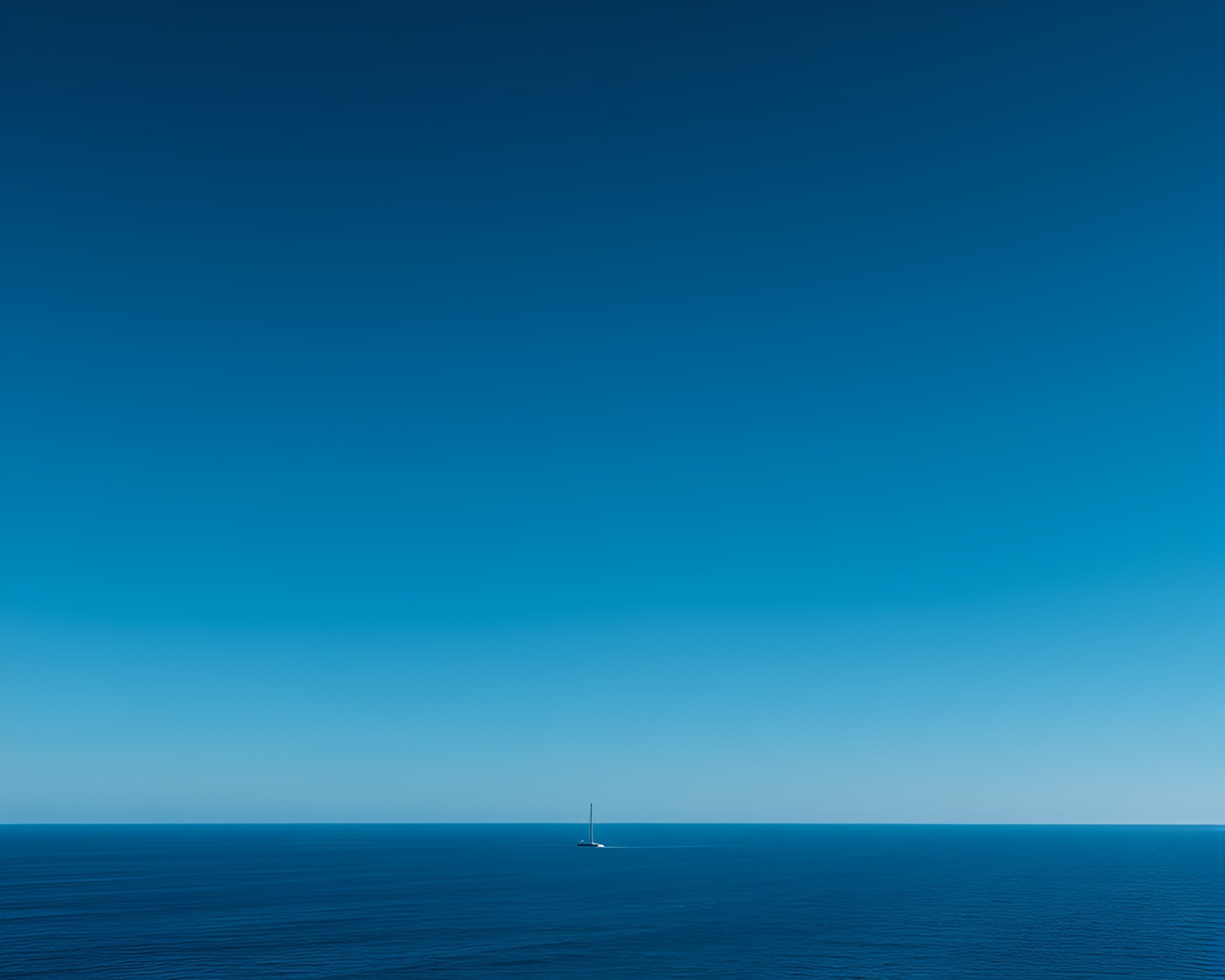 Ocean Shield: Negative Space Divisionism – free AI stock image