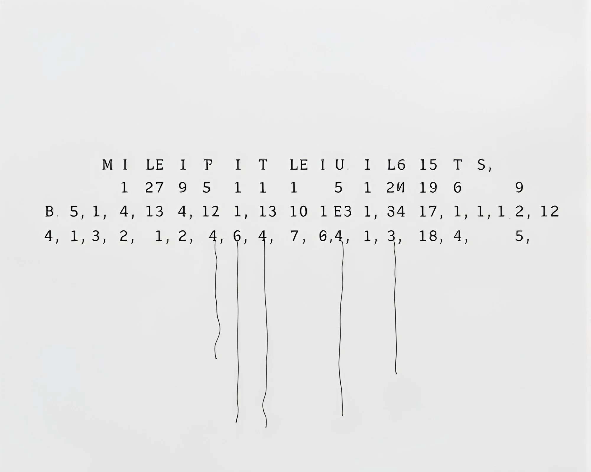 Minimalist Morse Code Mystery with Torn Papers