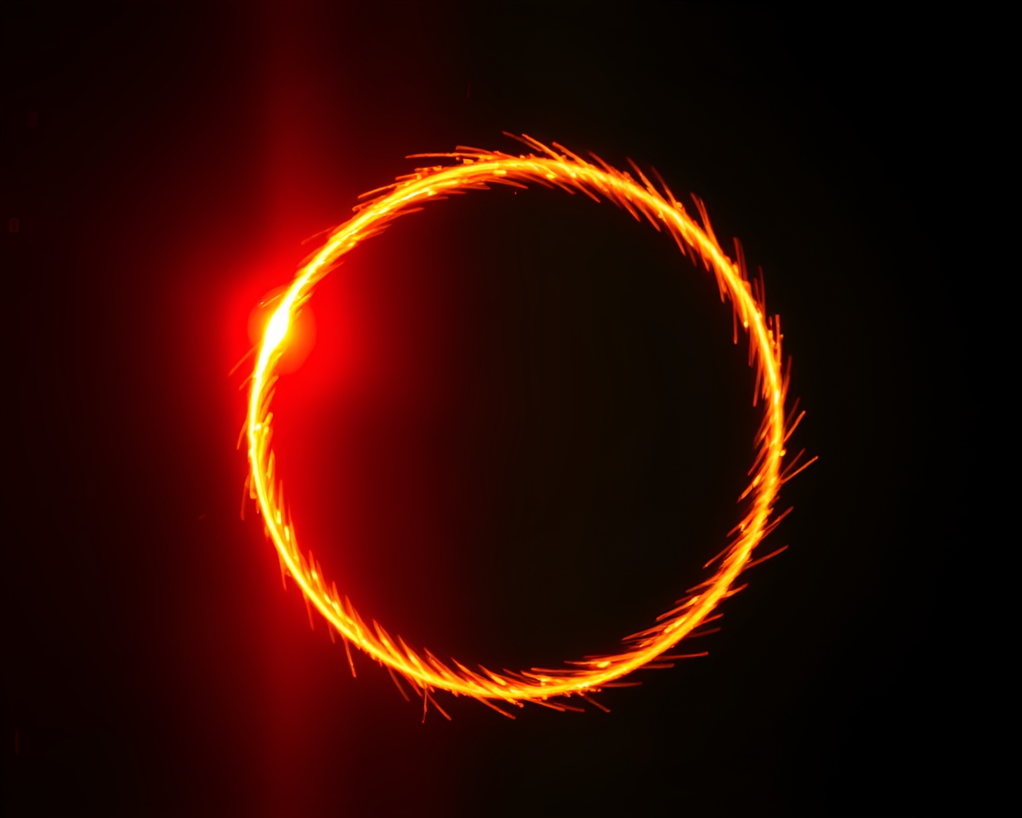 Mystical Magic Circle In Torchlight Glow Lithography – free AI stock image