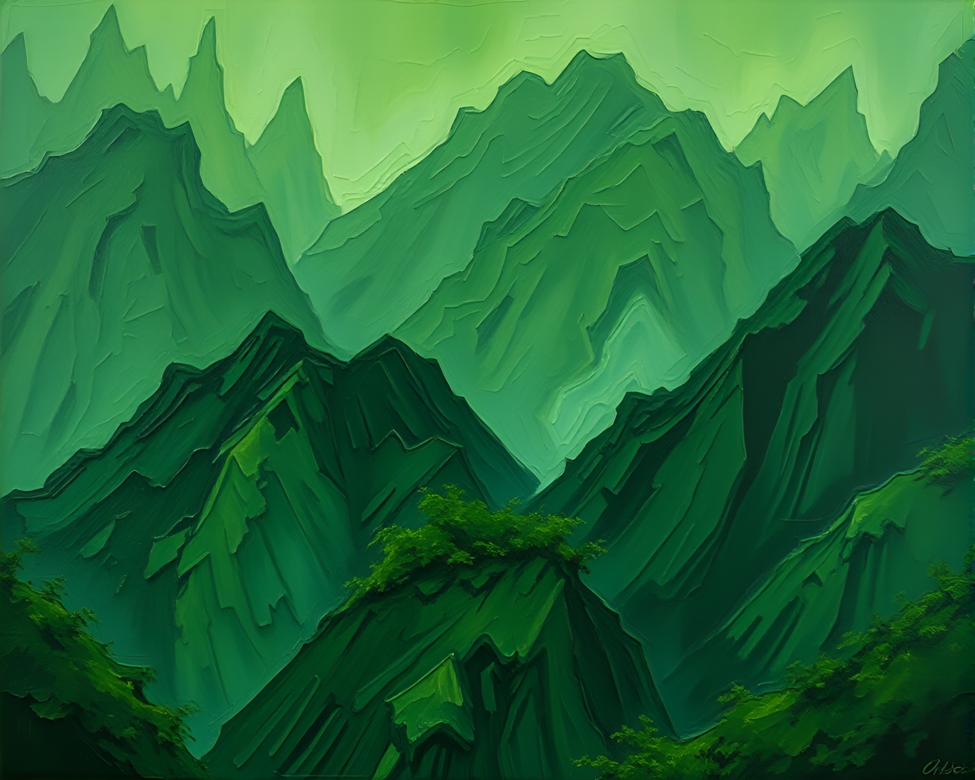 Goblin Shaman in Lush Rainforest – free AI stock image