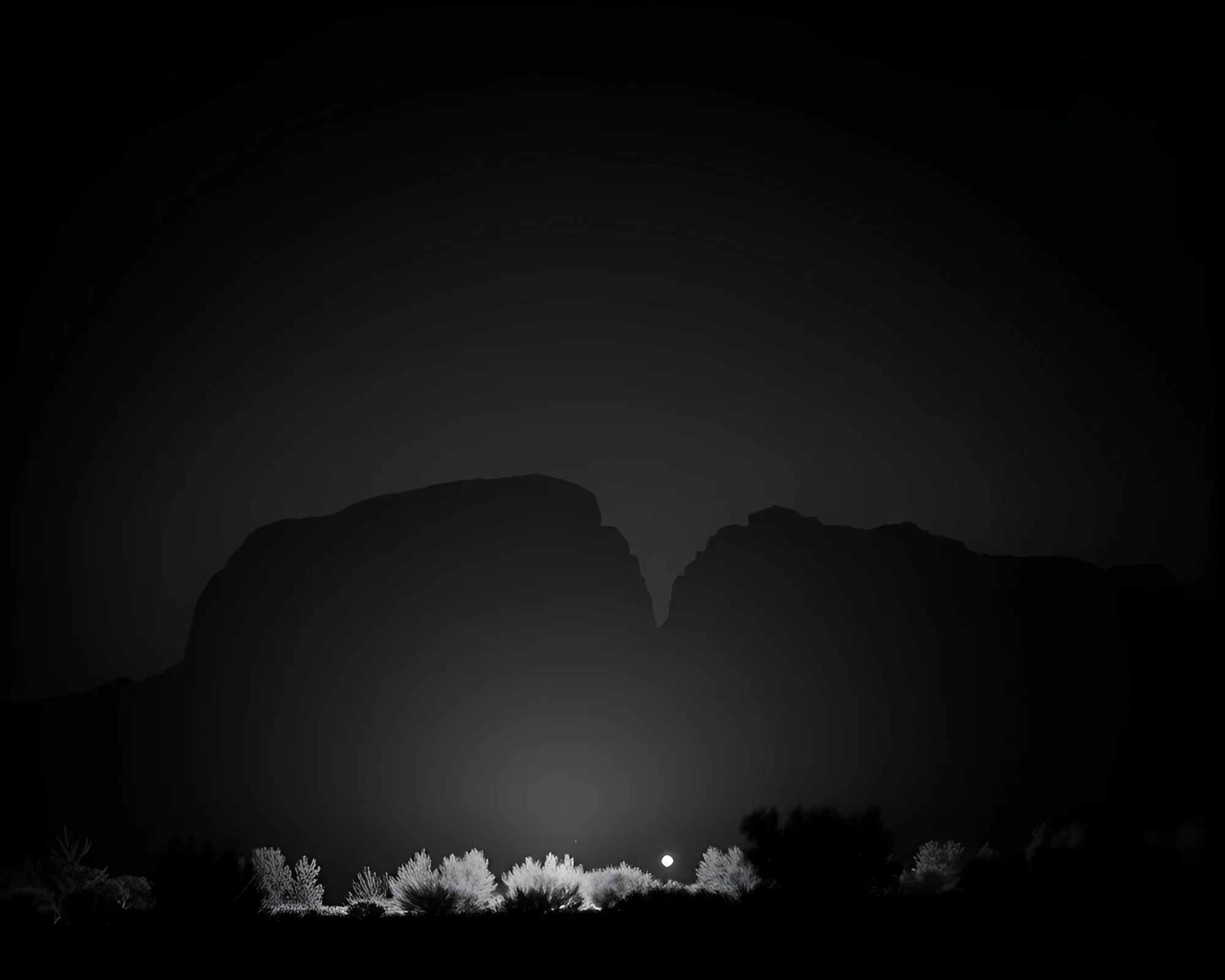 Ethereal Golem Silhouetted by Mystical Rim Light