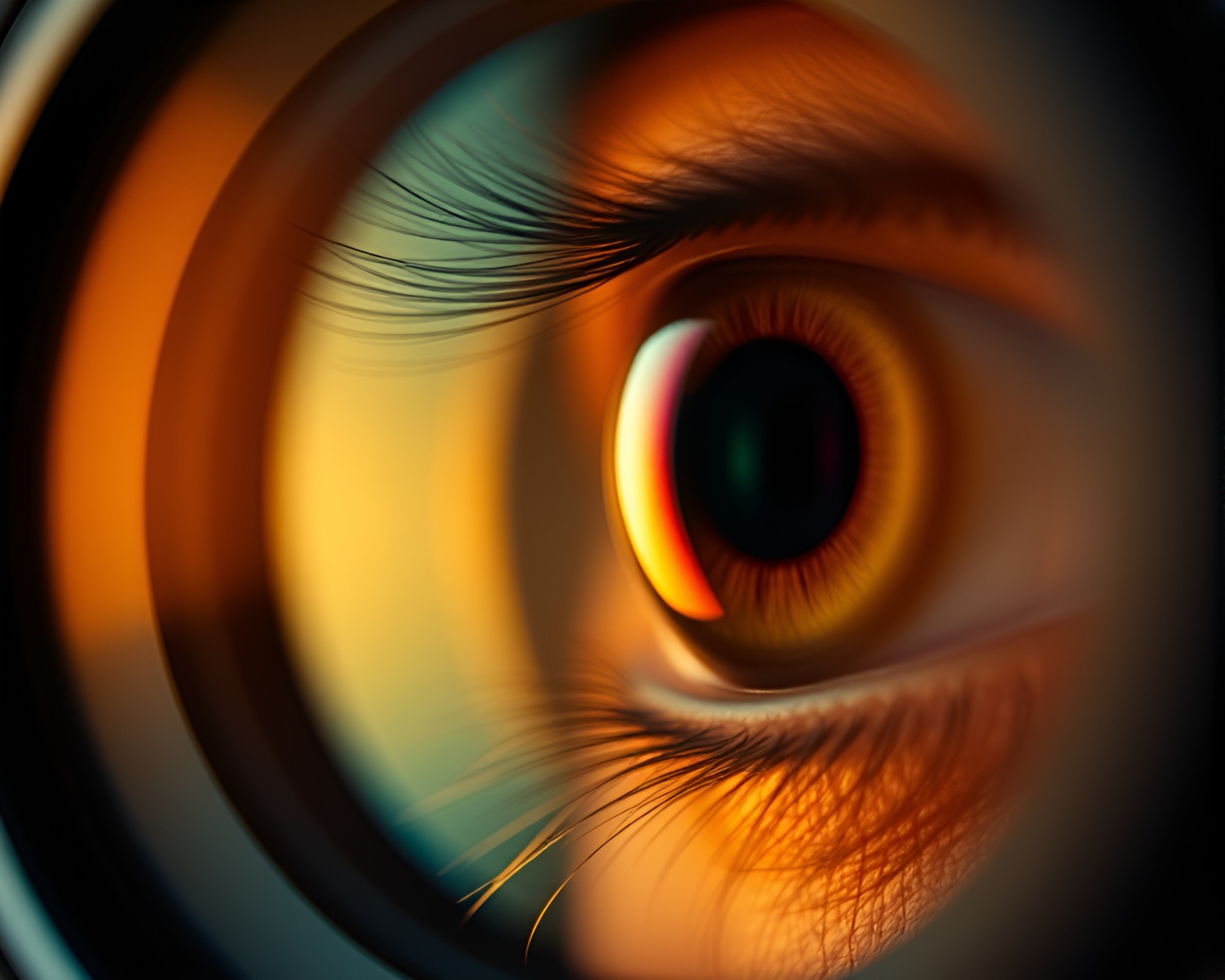 Ethereal Chimera Close-Up with Maximalist Design Elements – free AI stock image