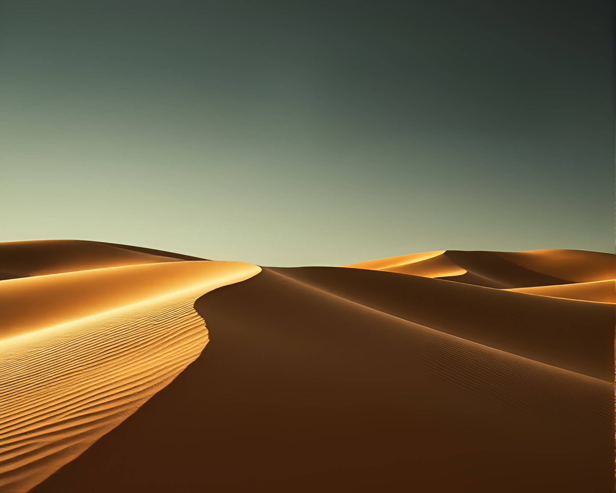 Duochrome Sand Dune Aesthetic with Shading Strokes – free AI stock image