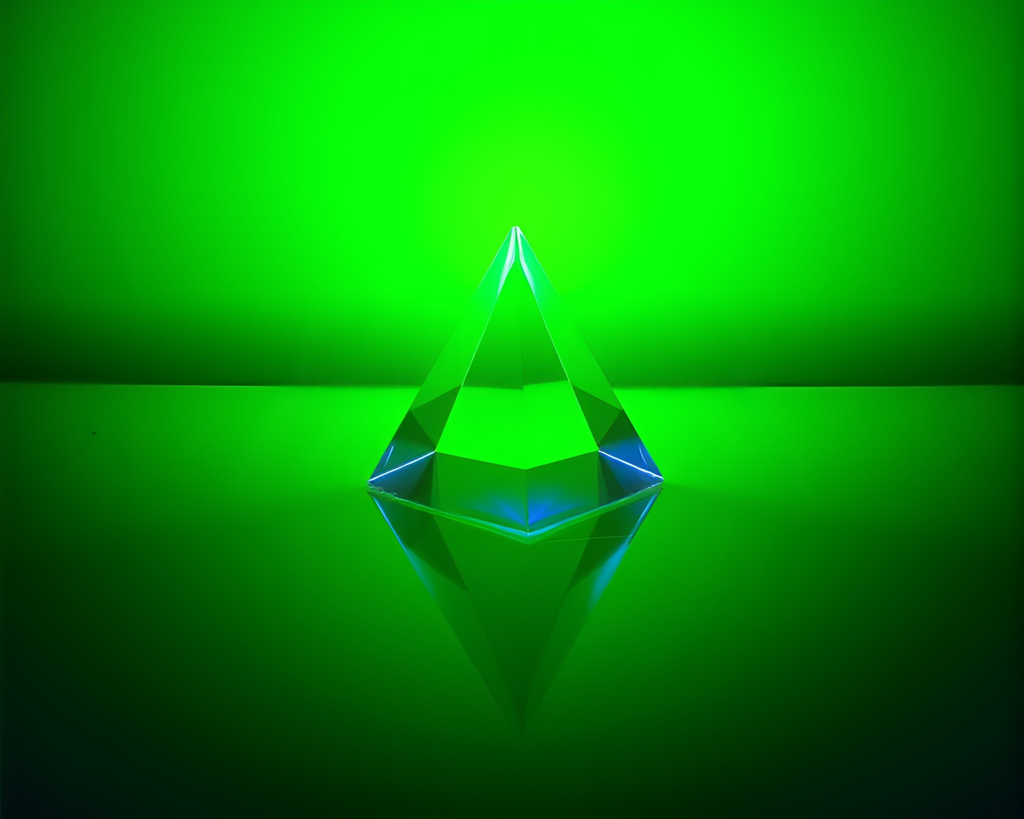 Prism Plateau: Fluorescent Peaks in Low-angle Illumination – free AI stock image