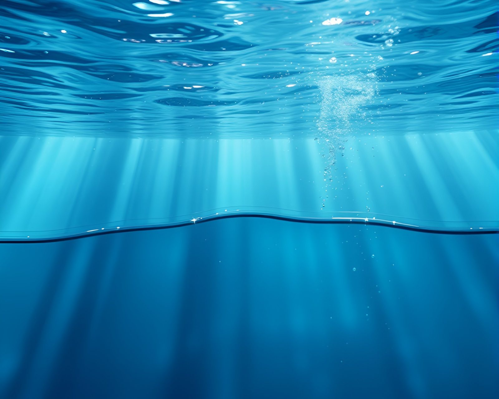 Detailed technical illustration of a futuristic submersible vehicle underwater