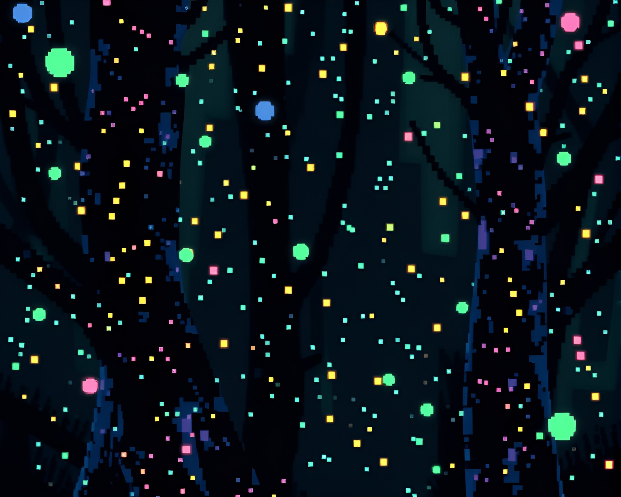 Ethereal Banshee with Iridescent Highlights in 8-Bit Style – free AI stock image