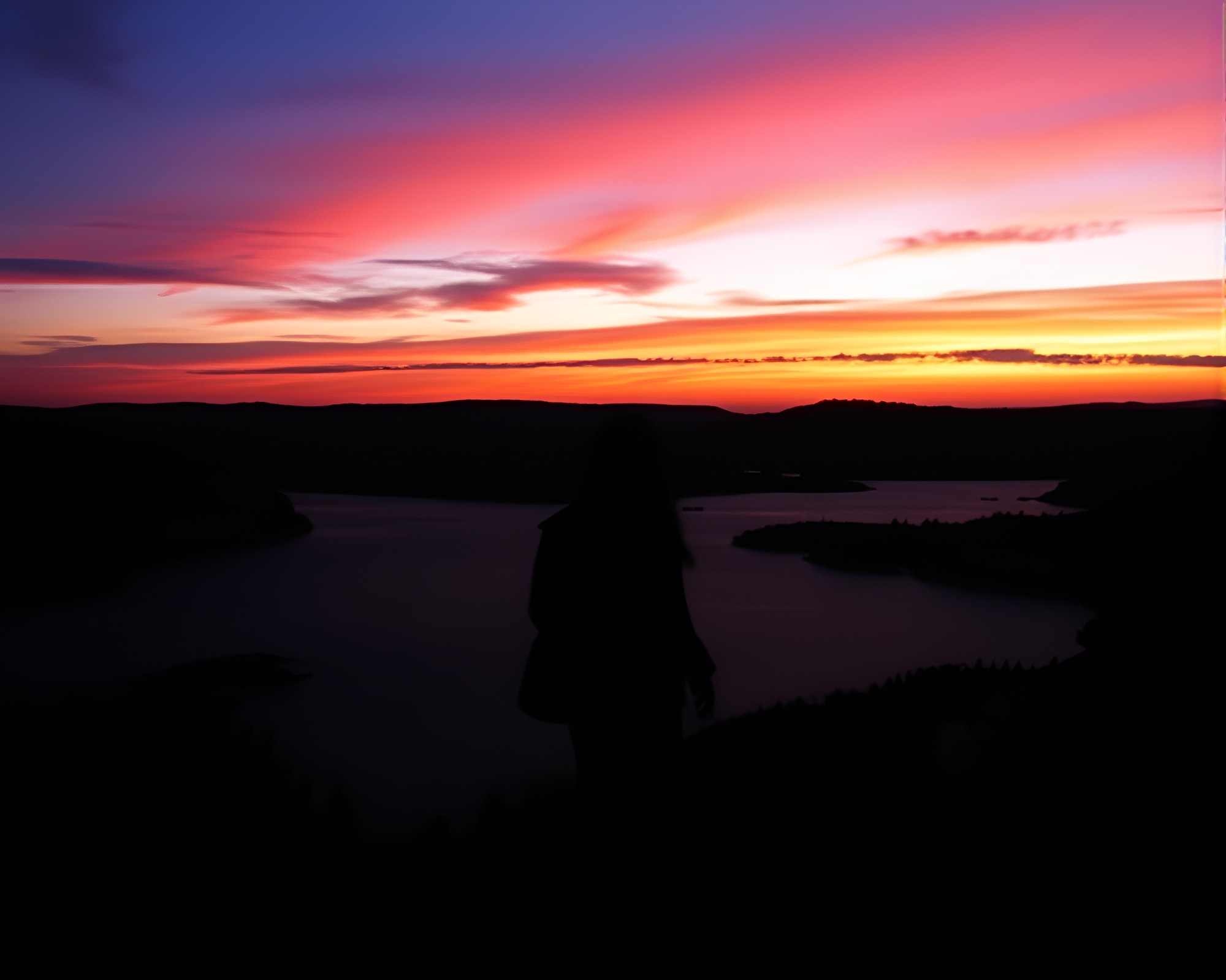 Sunset Pixel Plateau Photocollage Candid Capture – free AI stock image
